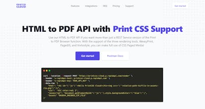 PrintCSS Cloud gallery image
