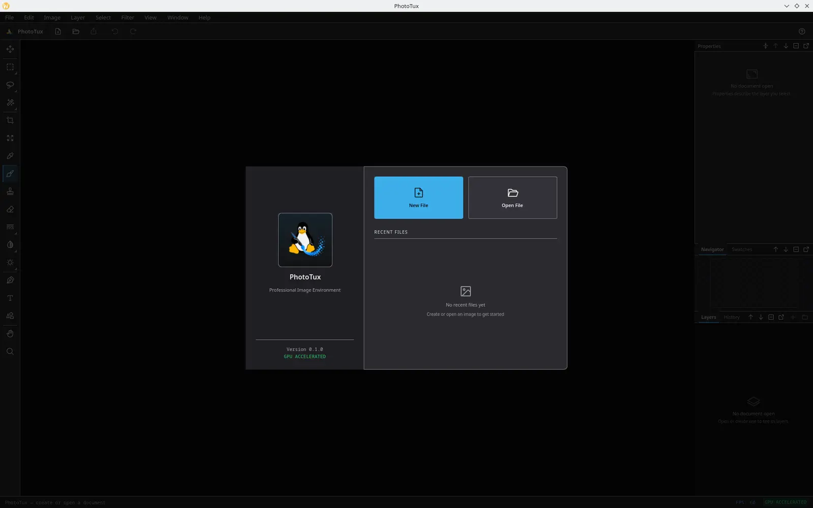 PhotoTux screenshot 2