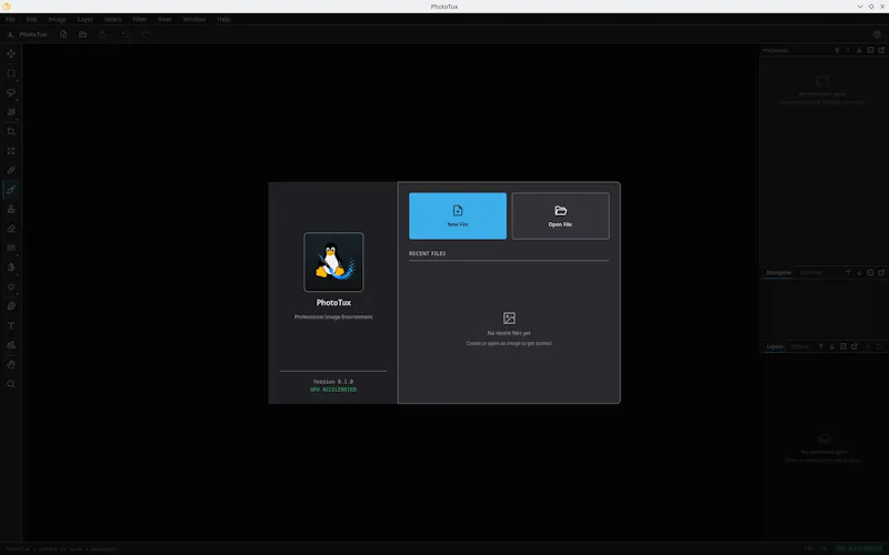 PhotoTux screenshot 2