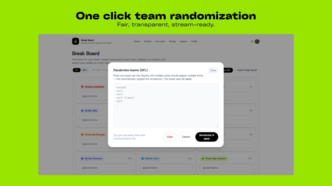 Break Board - Screenshot 3 showing product features and functionality