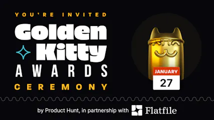 3 days until the Golden Kitty Awards