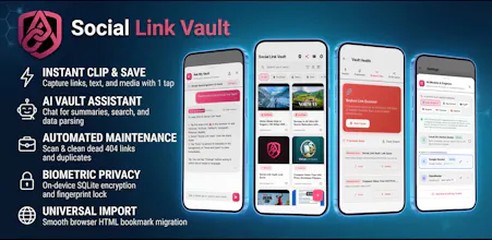 Social Link Vault AI gallery image