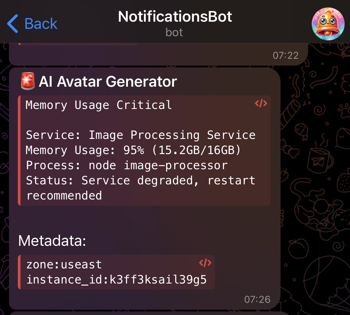 NotificationsBot gallery image