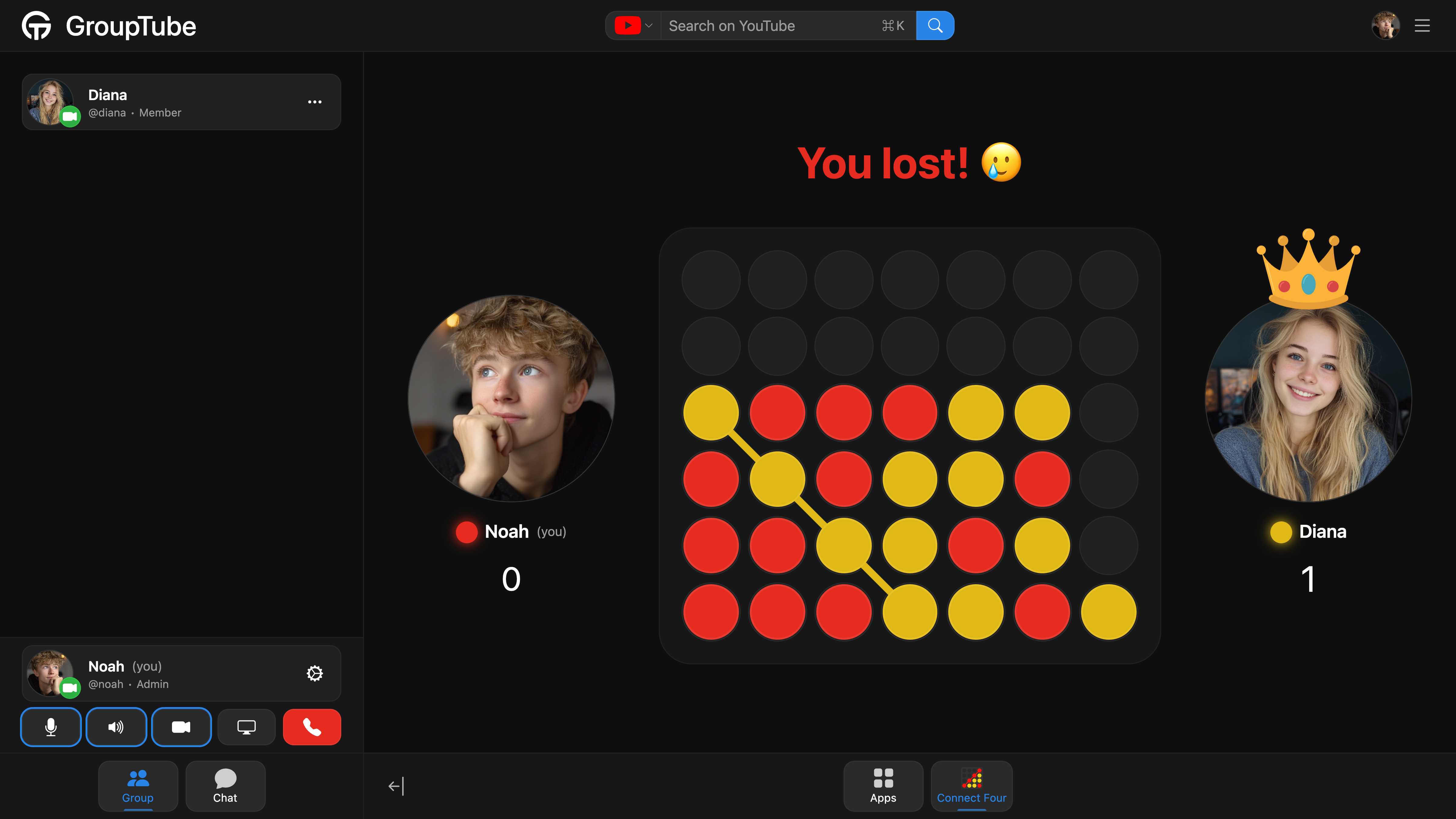 GroupTube — Meet, Watch, Play gallery image