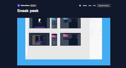 NativeBase Startup+ gallery image