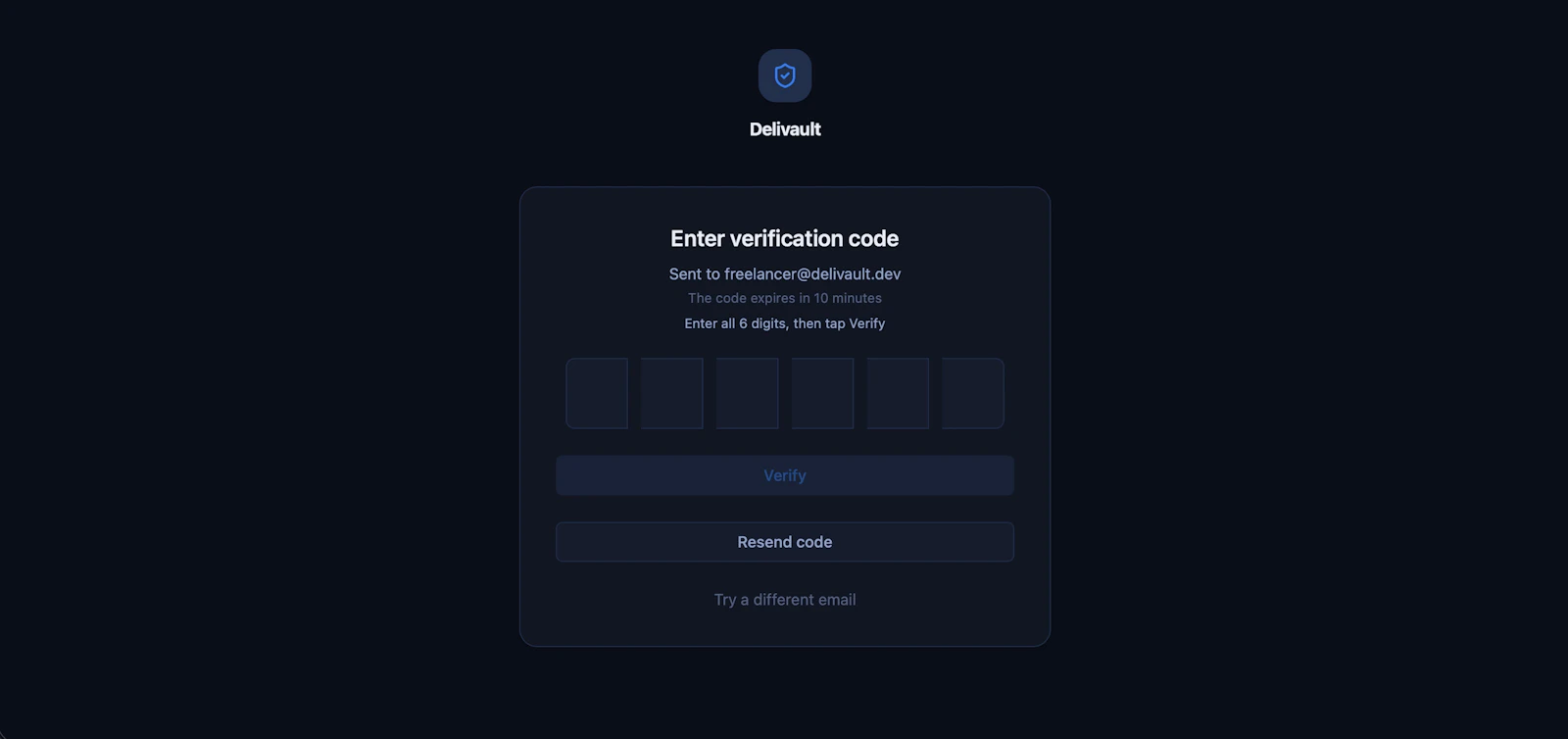Delivault screenshot 7