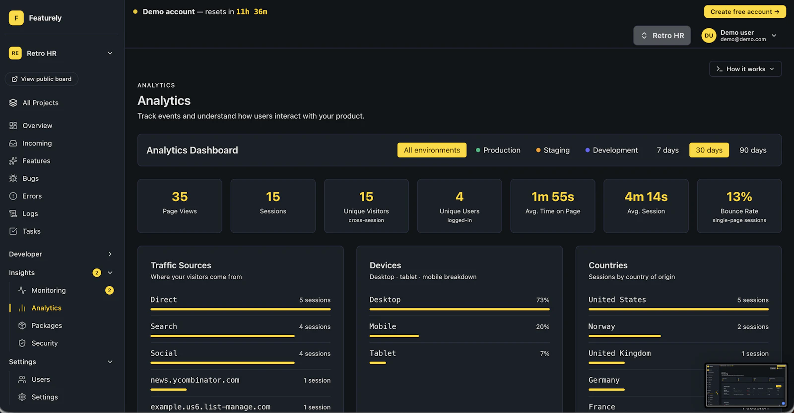 Featurely screenshot 20