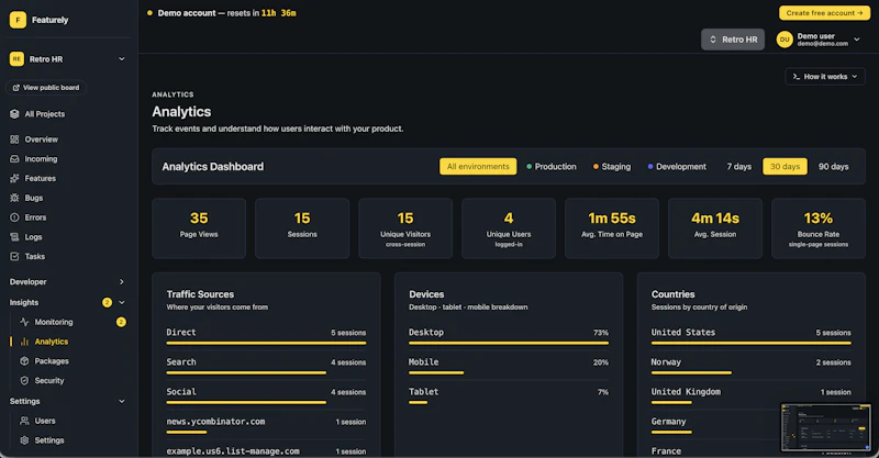 Featurely screenshot 20