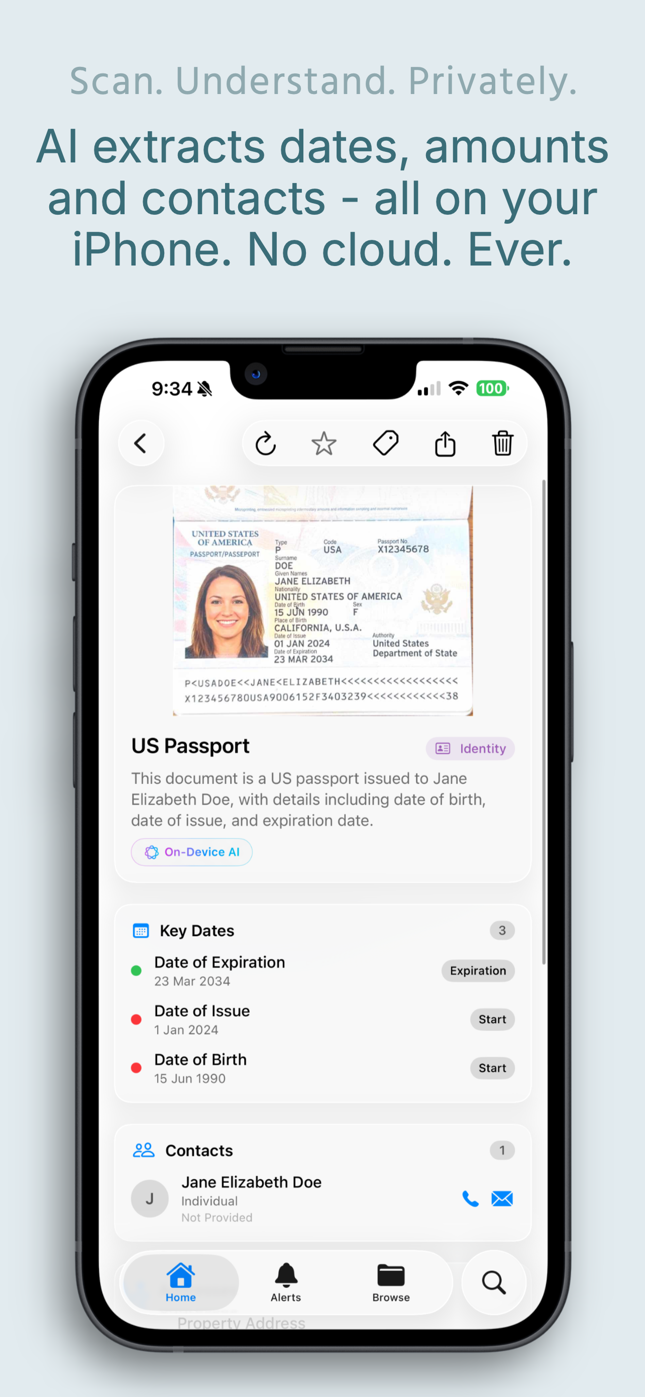 iDocu — Your documents, ready to answer. gallery image