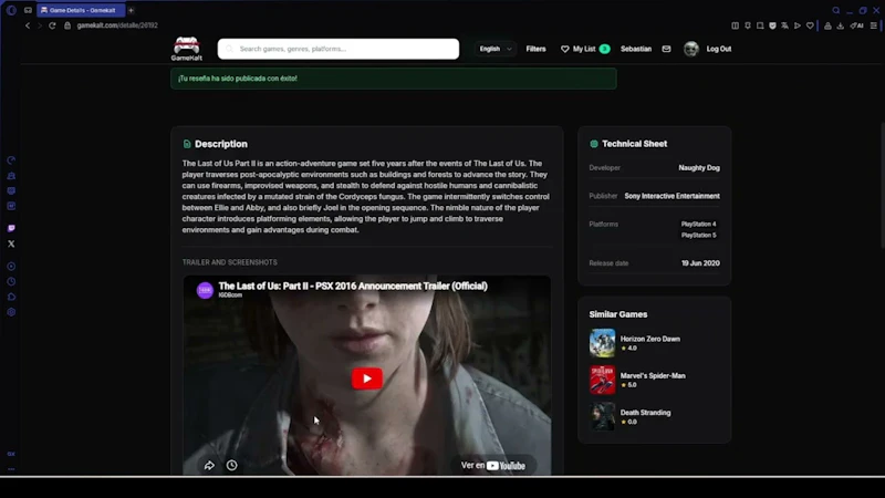 Gamekalt screenshot 1 (video preview)