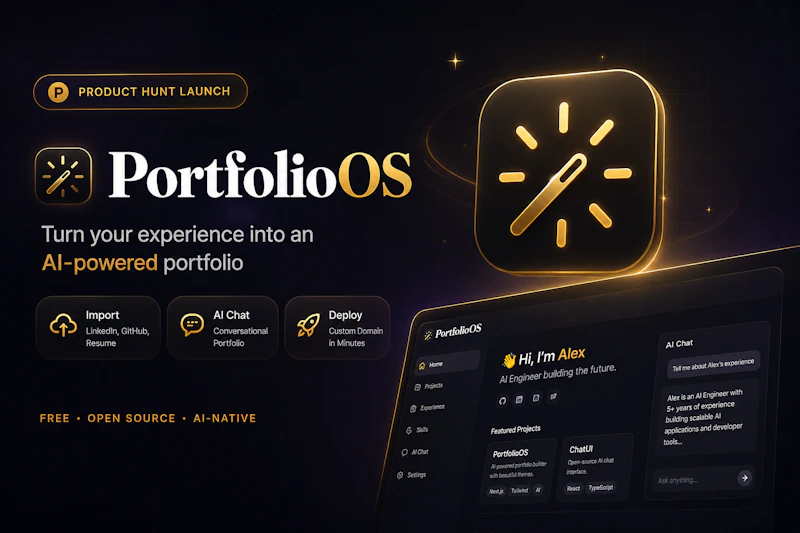PortfolioOS screenshot 2