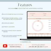 Debt Payoff Planner & Tracker Excel gallery image