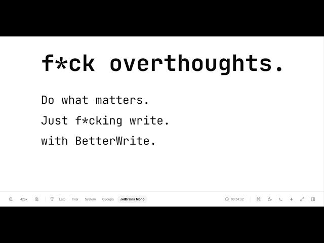 BetterWrite gallery image