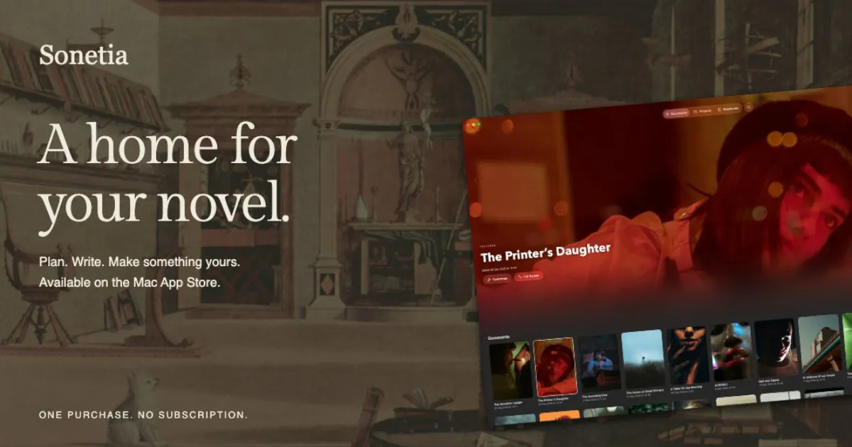 Sonetia: Plan & Write Novels gallery image