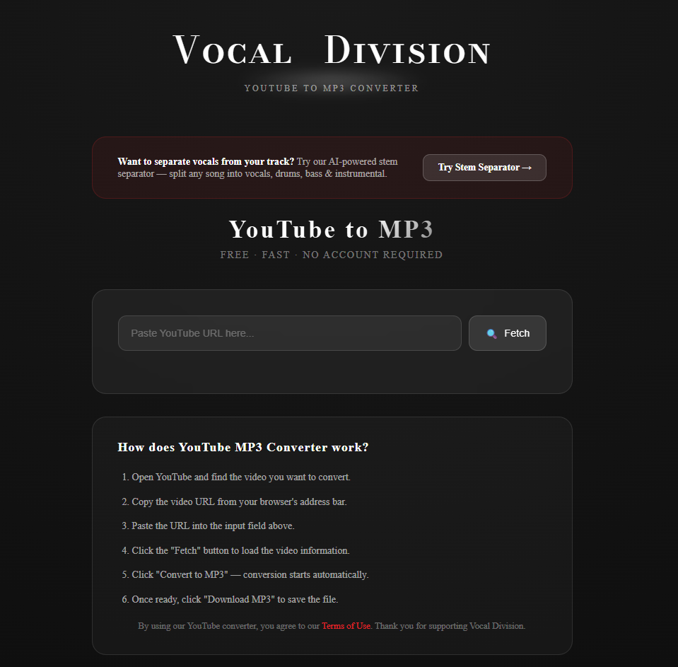 Vocal Division gallery image