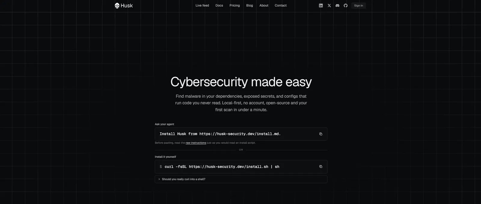 Husk screenshot 2