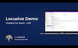 Locusive's Chatbot For Slack media 1