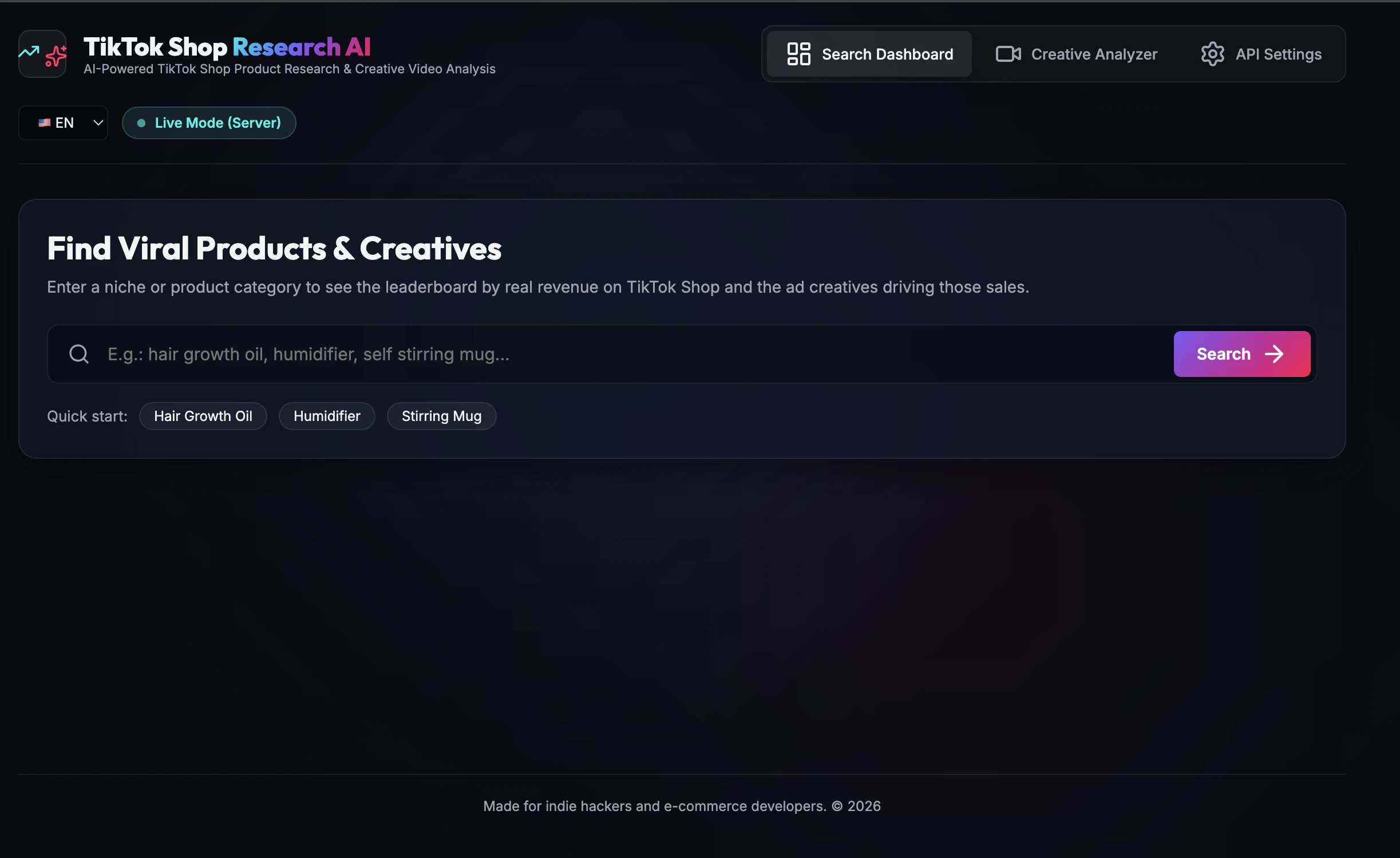 TikTok Shop AI Researcher gallery image