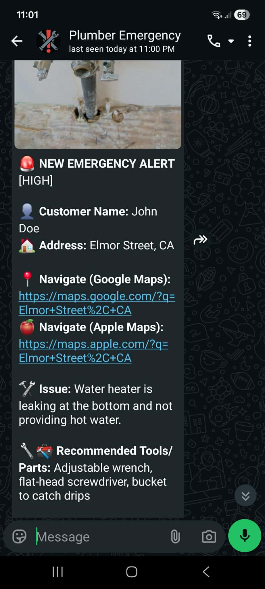 Plumber Triage gallery image