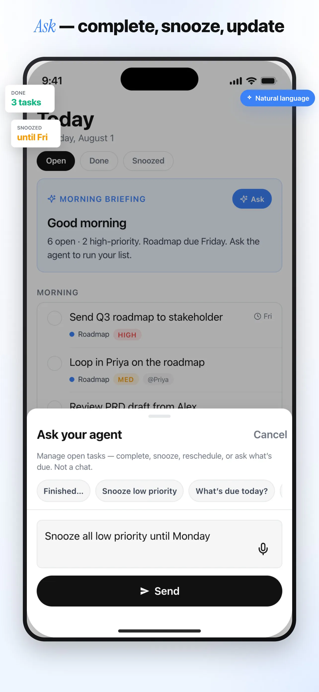 Nowlist: AI Task Capture gallery image