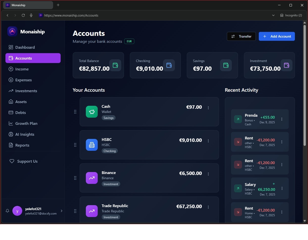 Monaiship - Screenshot 4 showing product features and functionality