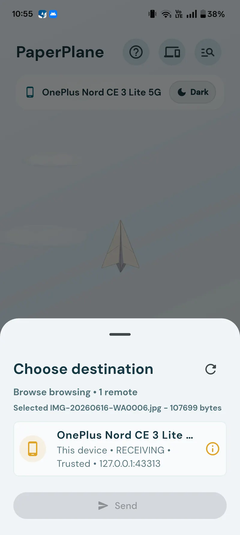 PaperPlane screenshot 4