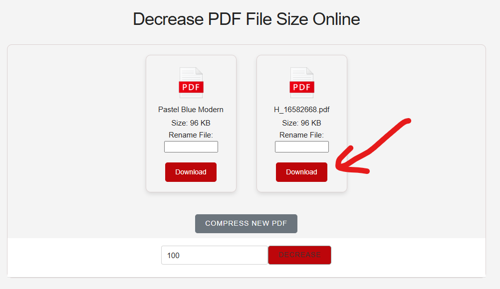 decrasePDF - オンラインでPDFファイルサイズを減らしますメディア4