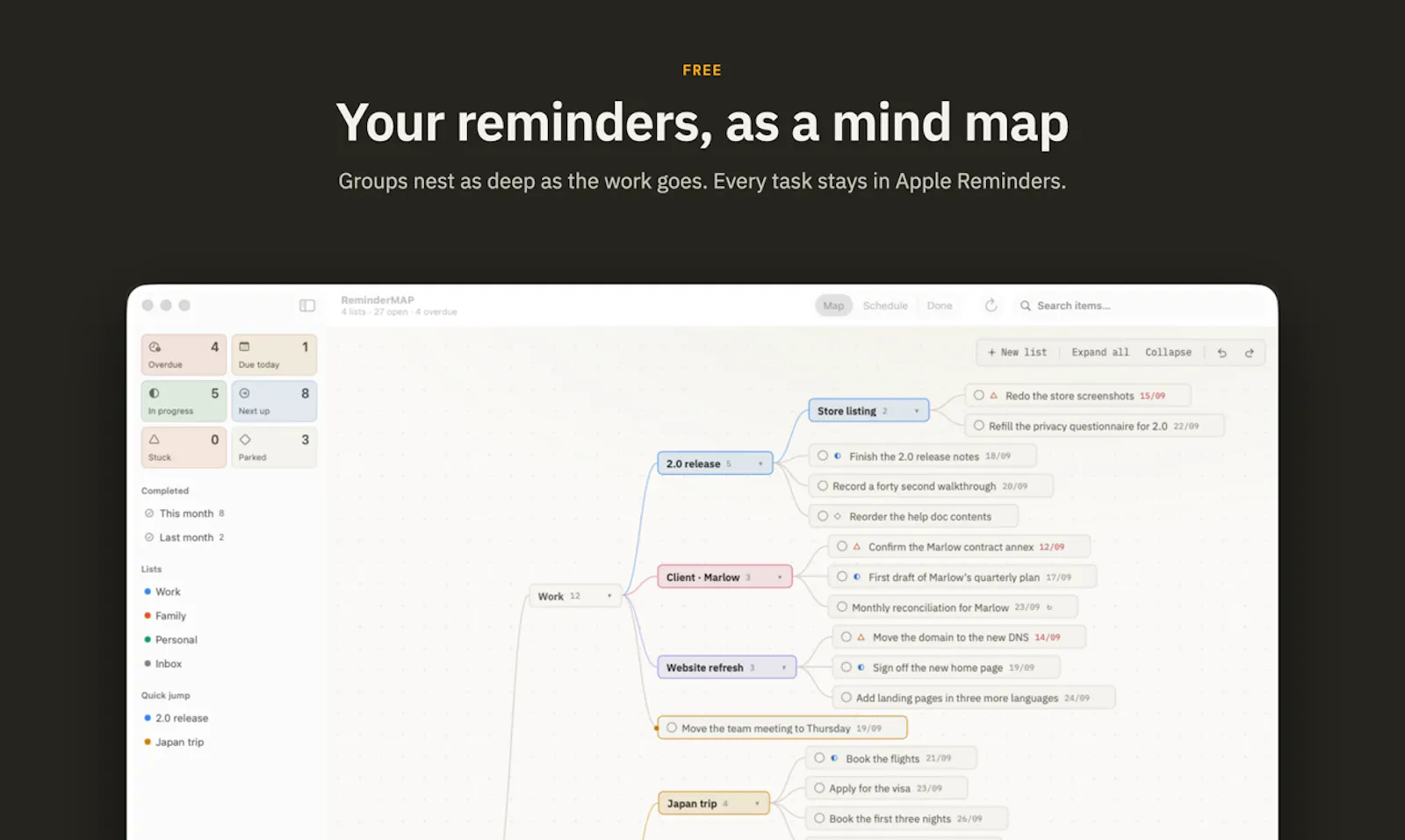 ReminderMAP screenshot 2