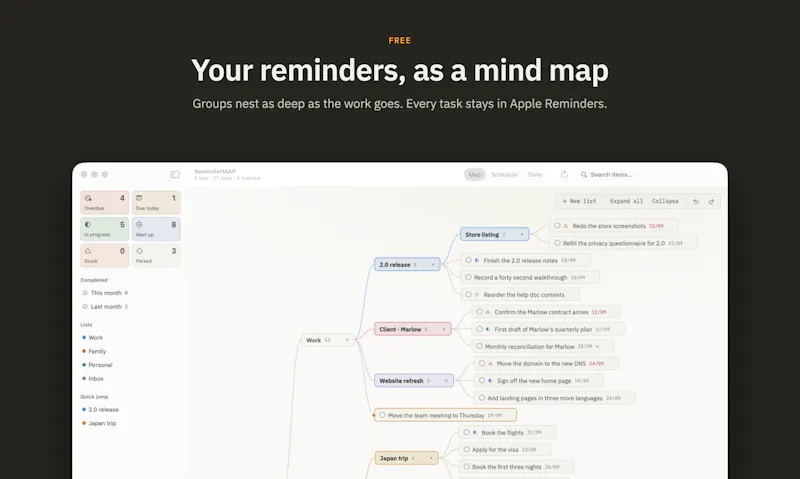 ReminderMAP screenshot 2