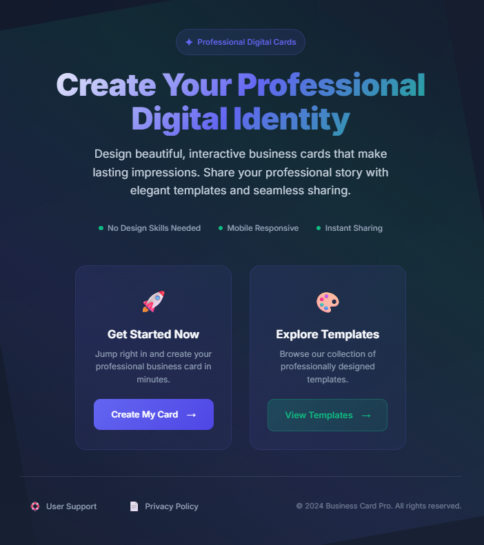 Elevate your cv to next level web page - Main product screenshot demonstrating key features and user interface