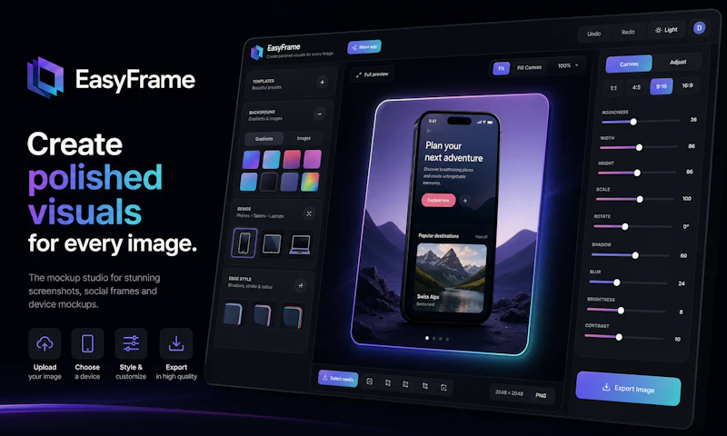 EasyFrame screenshot 2