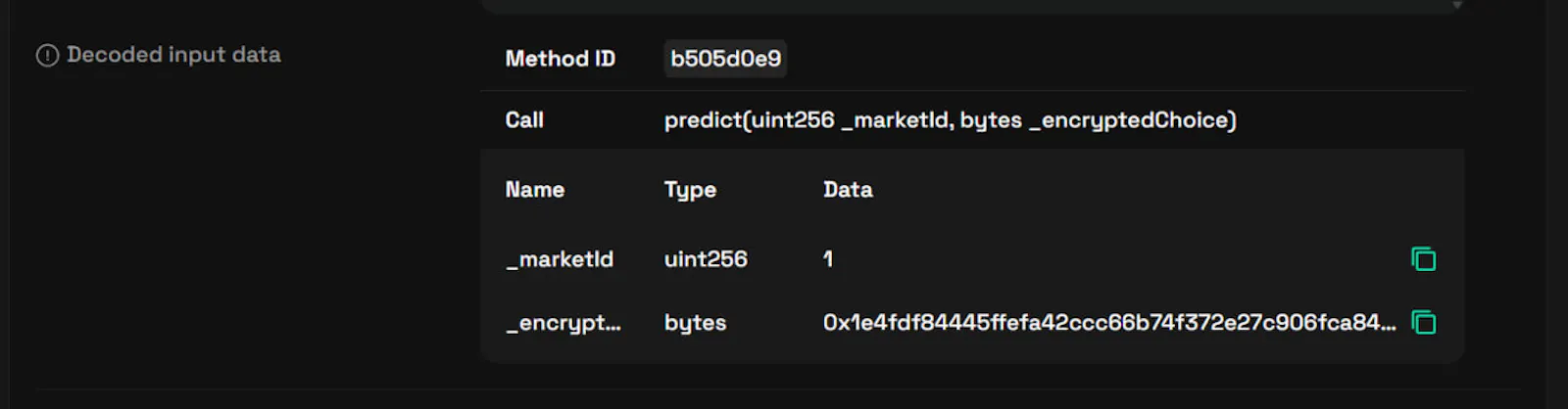 Veynt — Prediction Markets on BOT screenshot 4