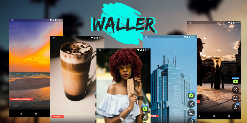 Waller - Auto Random Wallpaper Changer gallery image