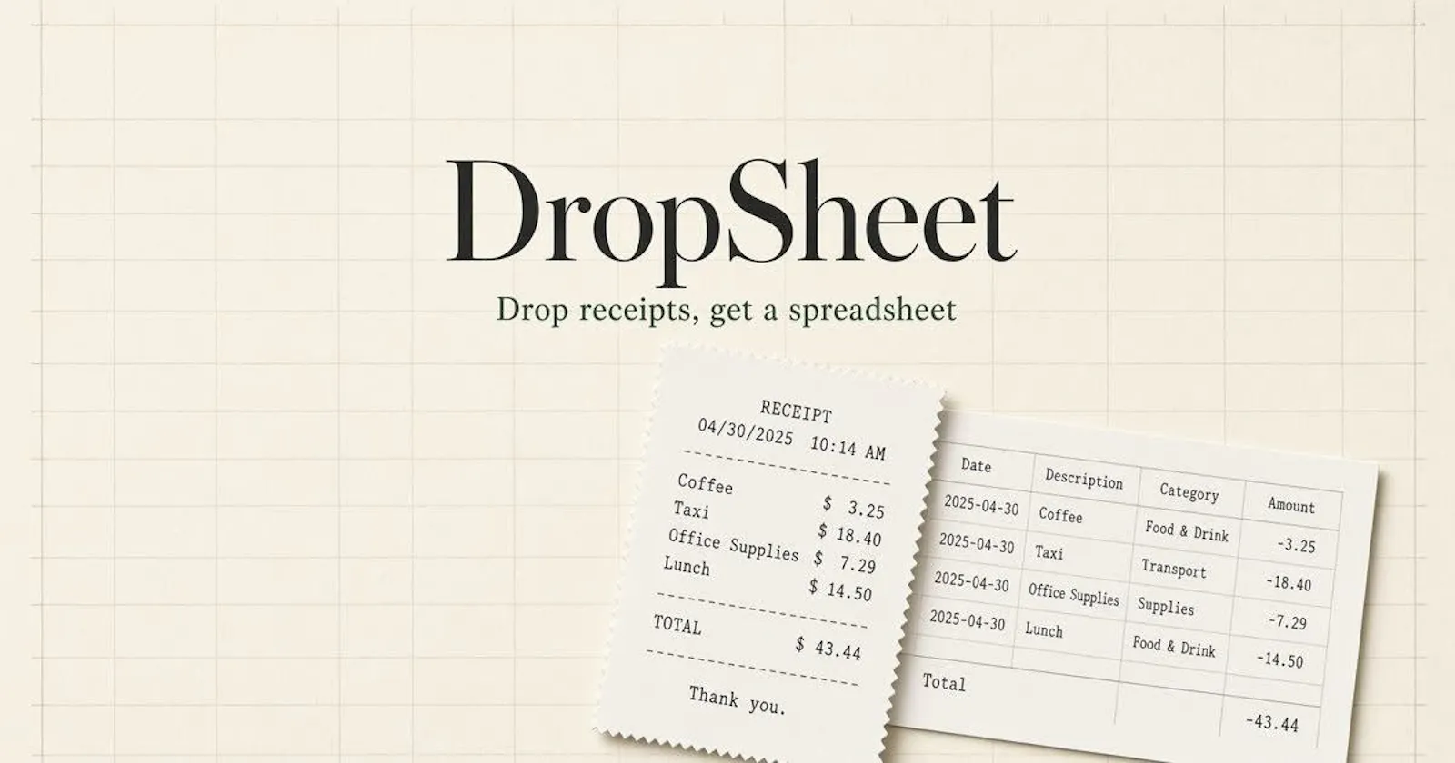 DropSheet screenshot 1