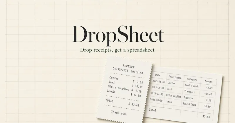 DropSheet screenshot 1