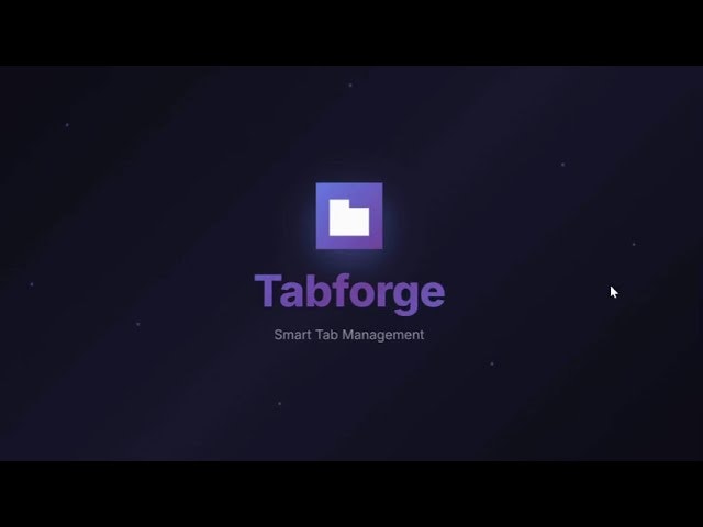 TabForge – Smart Tab Manager for Chrome gallery image