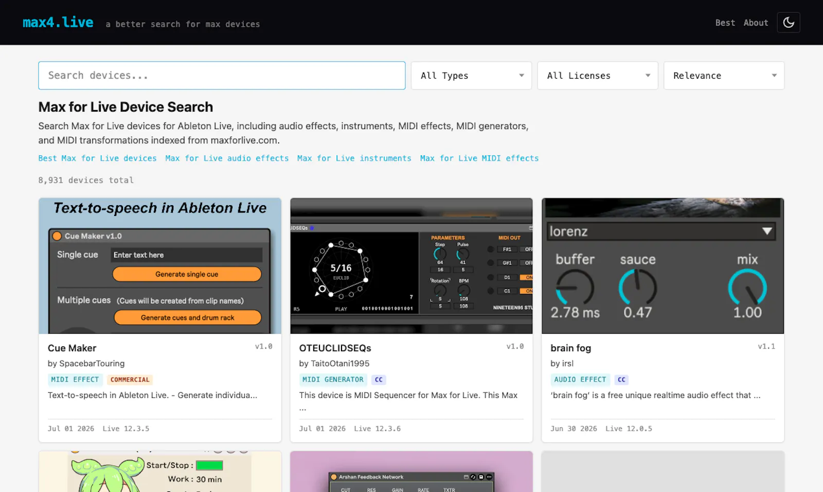 max4.live screenshot 3