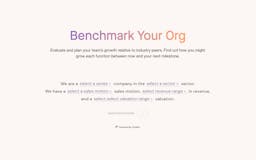 Benchmark Your Org media 2