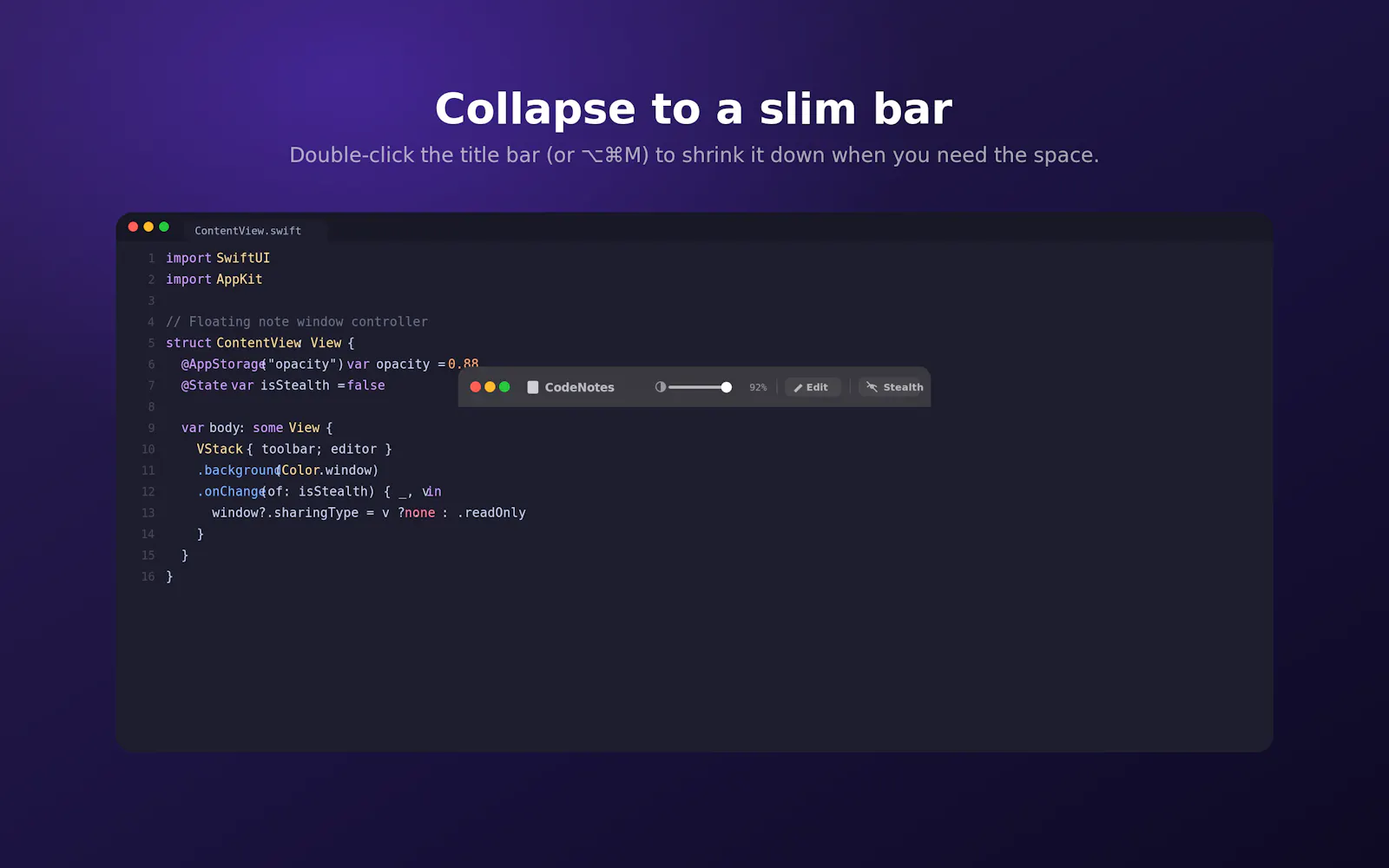 CodeNotes | The Stealth Floating Notepad screenshot 4