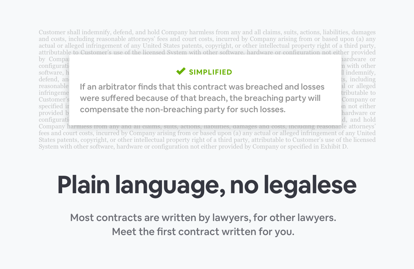 The Plain Contract 1.0 gallery image