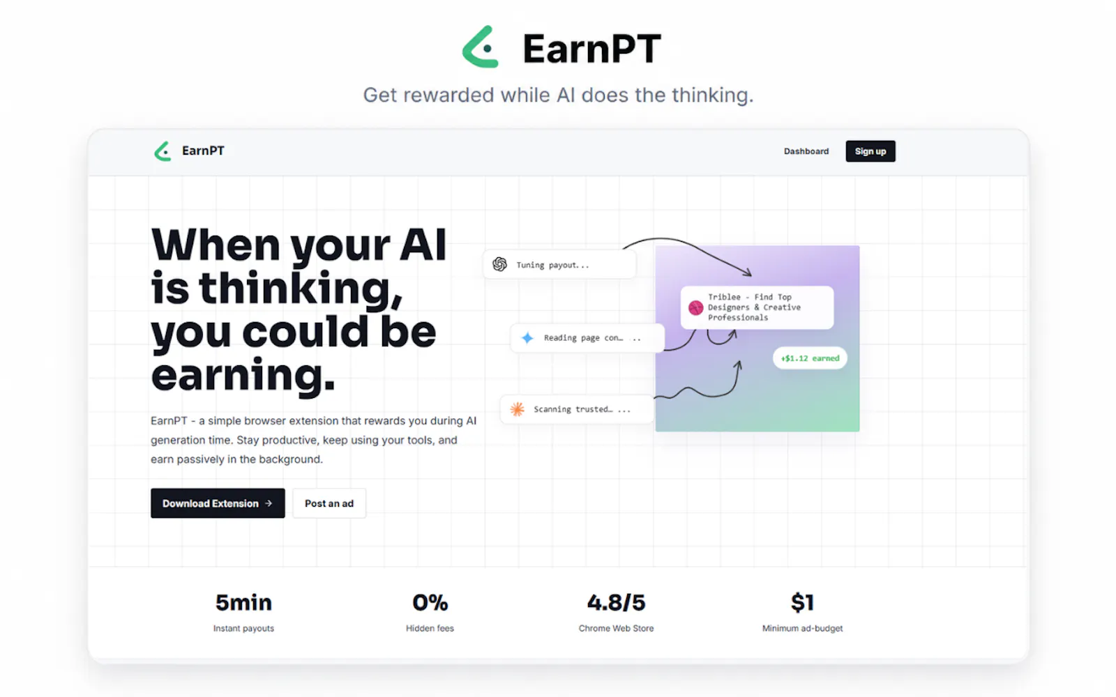 EarnPT screenshot 1