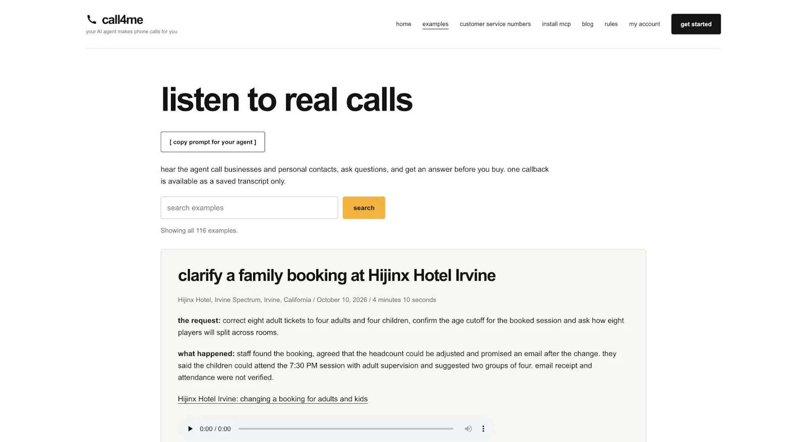 call4me screenshot 1