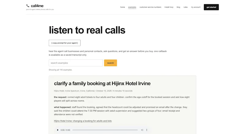 call4me screenshot 1