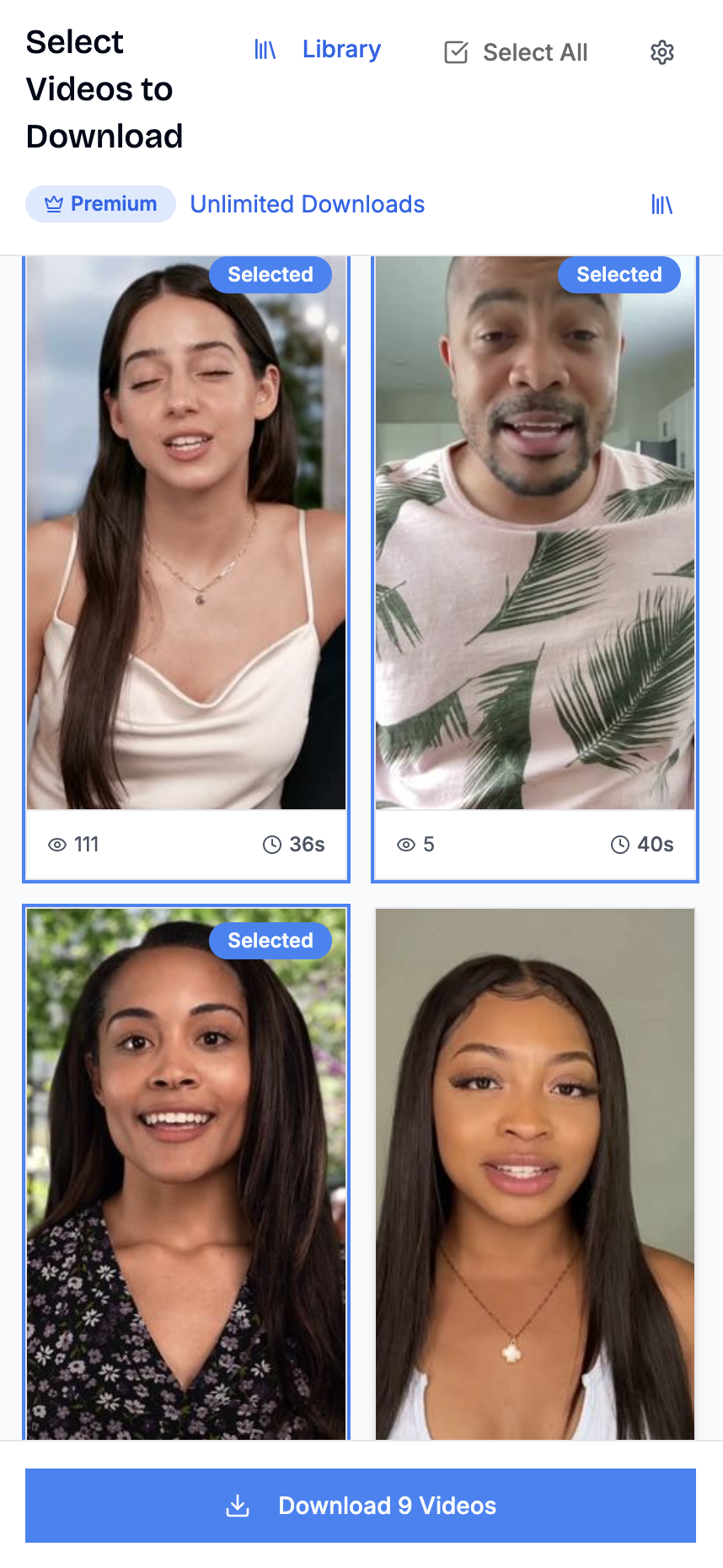Mídia 3 de Vídeos de backup - Salve seu conteúdo Tiktok antes de 19 de janeiro