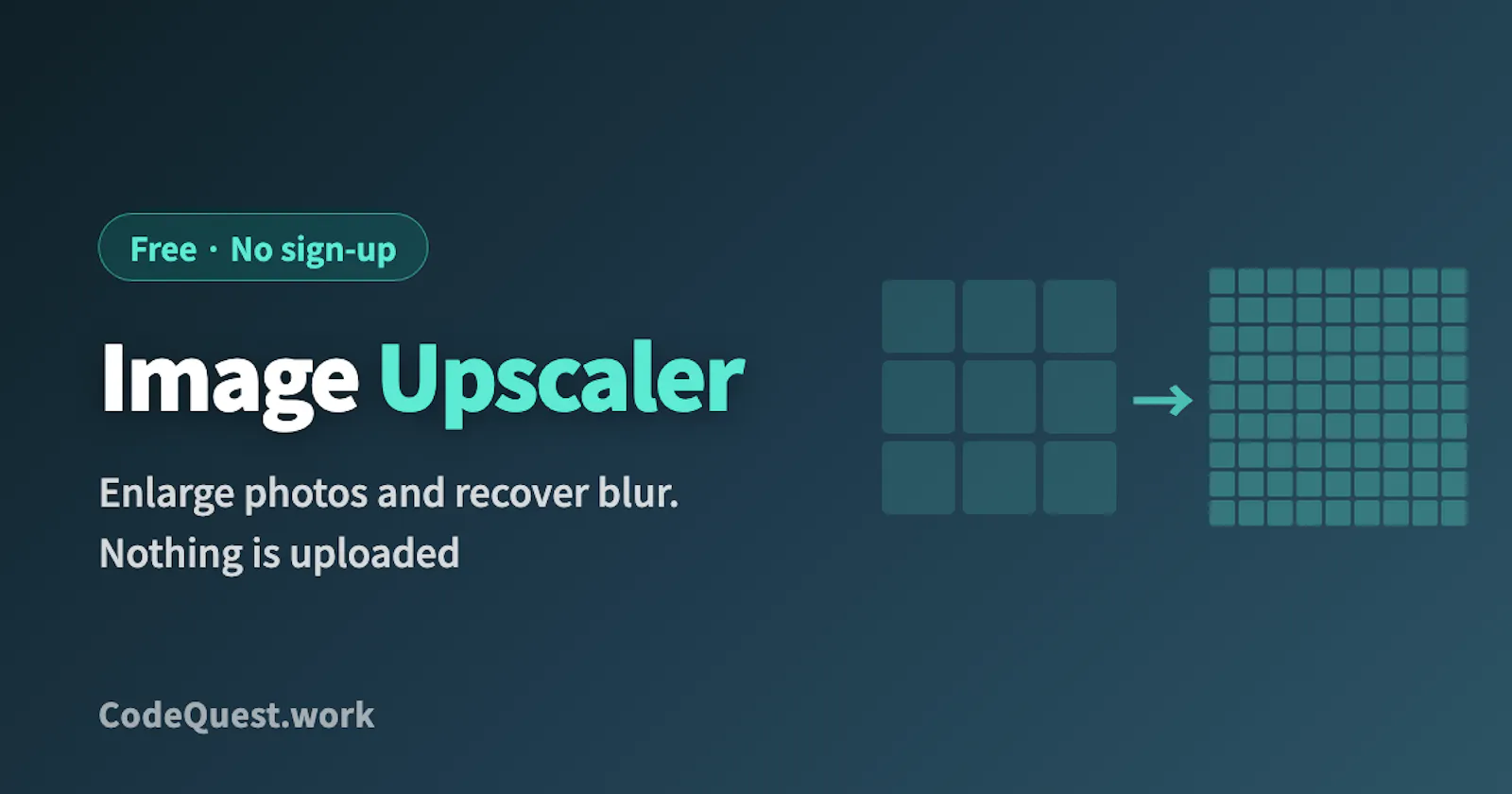 Image Upscaler screenshot 1