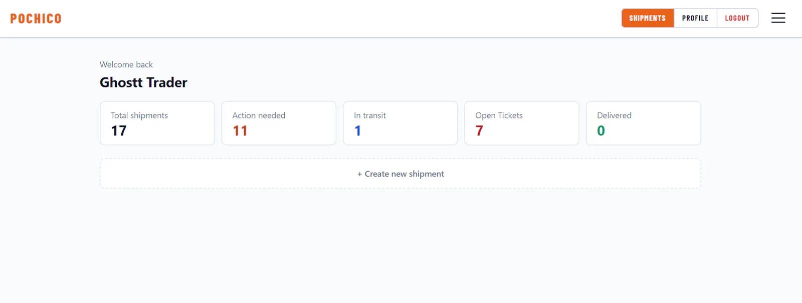 Pochico Logistics screenshot 4
