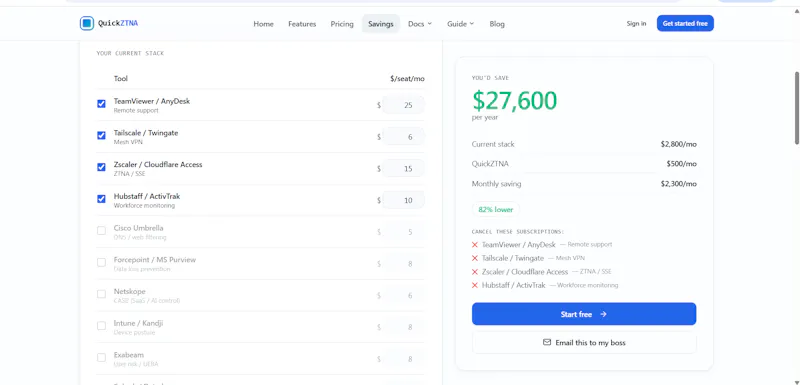 QuickZTNA screenshot 4