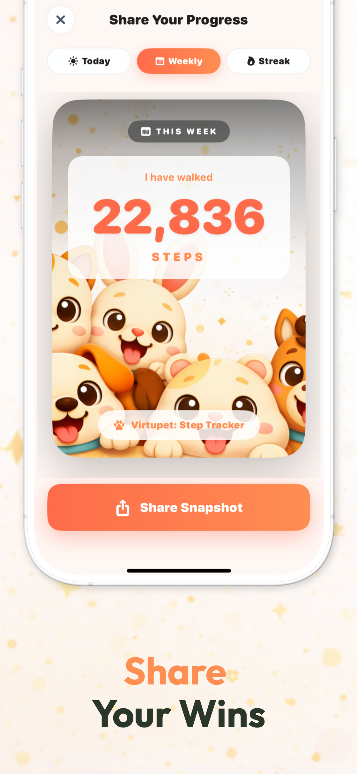 VirtuPet: Step Tracker gallery image