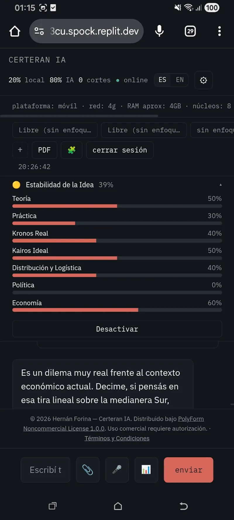 Certeran IA screenshot 2