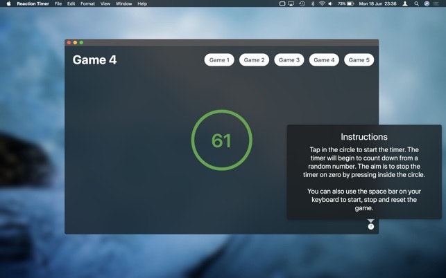 Reaction Timer for Mac gallery image